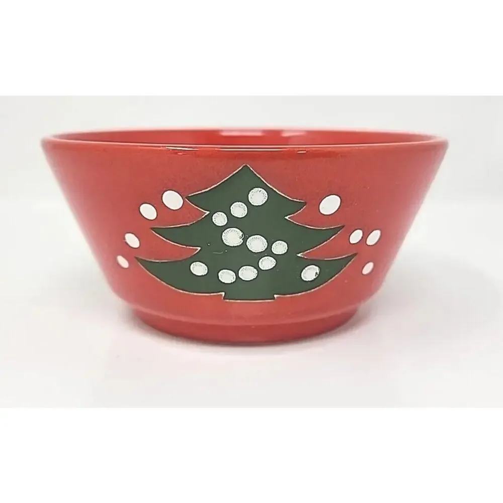 Waechtersbach Christmas Tree Bowl Germany 5‎ Inch Diameter U118
